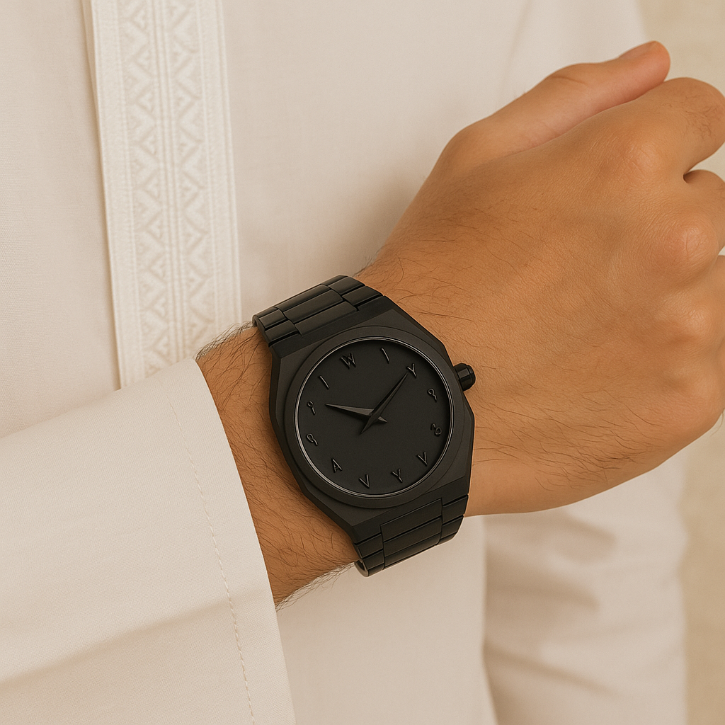 ساعة أورورا العربية Arabic Aura Watch